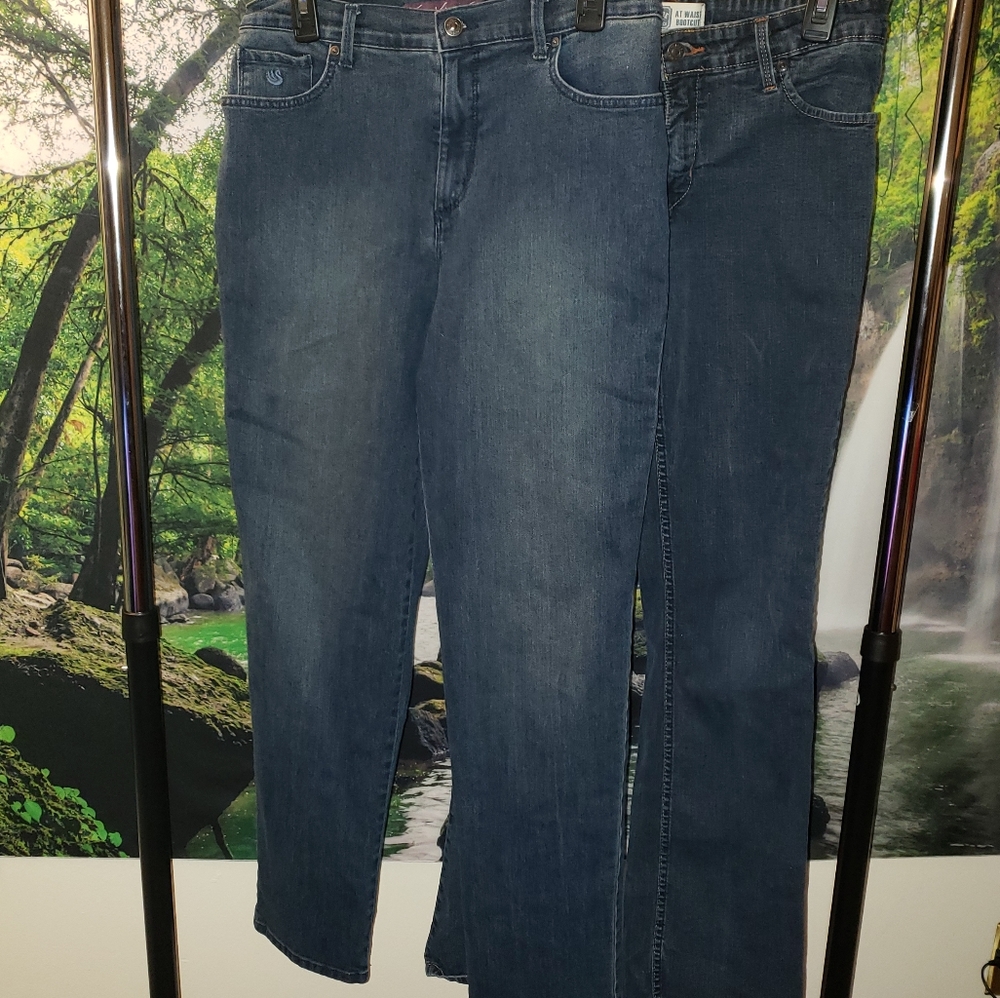 Jeans 2 Pairs Womens 10 Levis & Gloria Vanderbilt